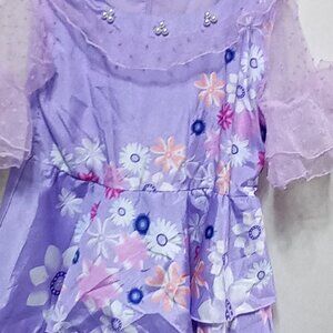 Floral Lavender Dress